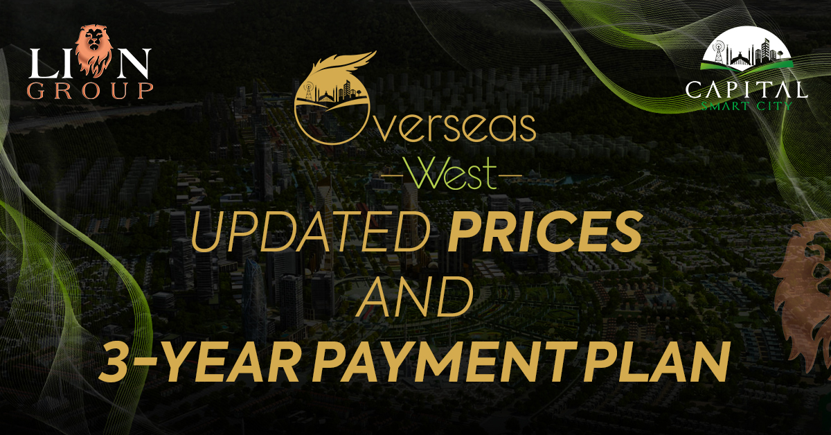 Overseas West Block Updated Prices And 3-Year Payment Plan